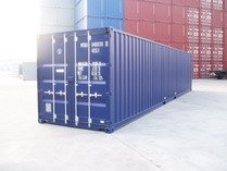 40' DV RAL 5013 shipping containers